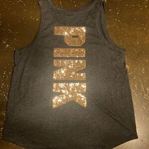 Victoria secret Pink muscle tank size large